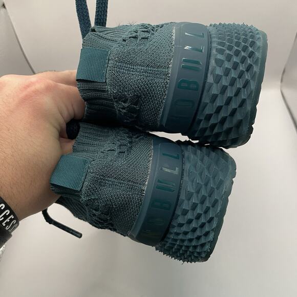 NOBULL Project Allday Knit Athletic Sneakers Women’s Size 10 Men’s Size 8.5 Teal - Picture 6 of 10